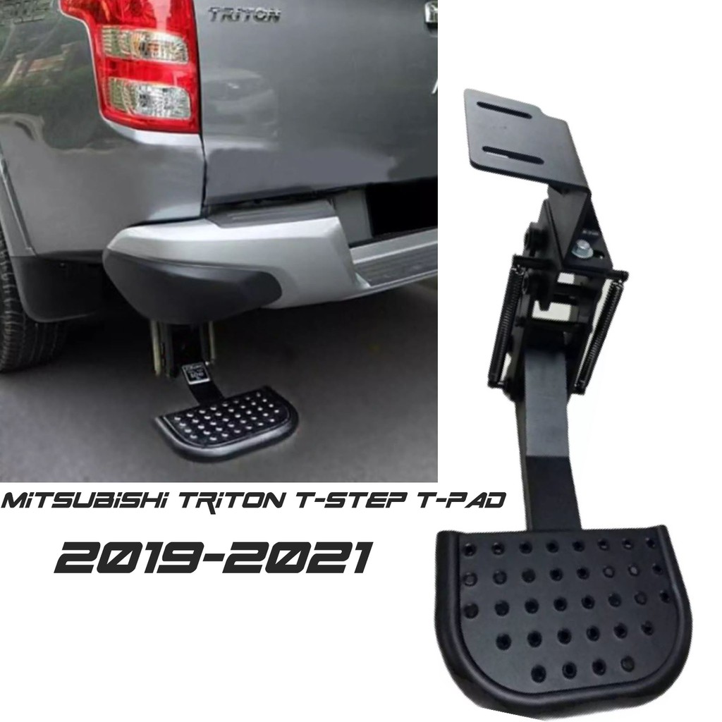 2019-2022 Mitsubishi Triton Strada Rear Stepboard T Foot Step TAILGATE ...