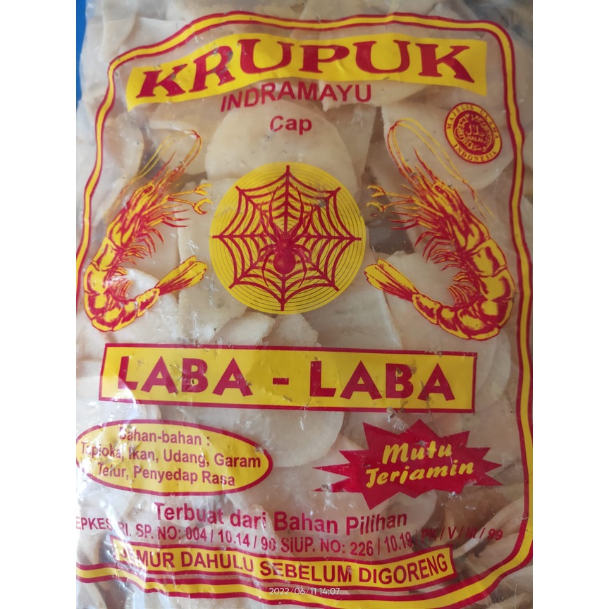 Laba-laba Brand Shrimp Crackers 5 Kg | Shopee Philippines