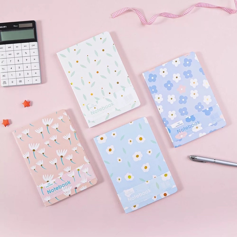 Periwinkle Design Foil Stamp A5/A6 Hardbound Notebook Journal 4812 ...