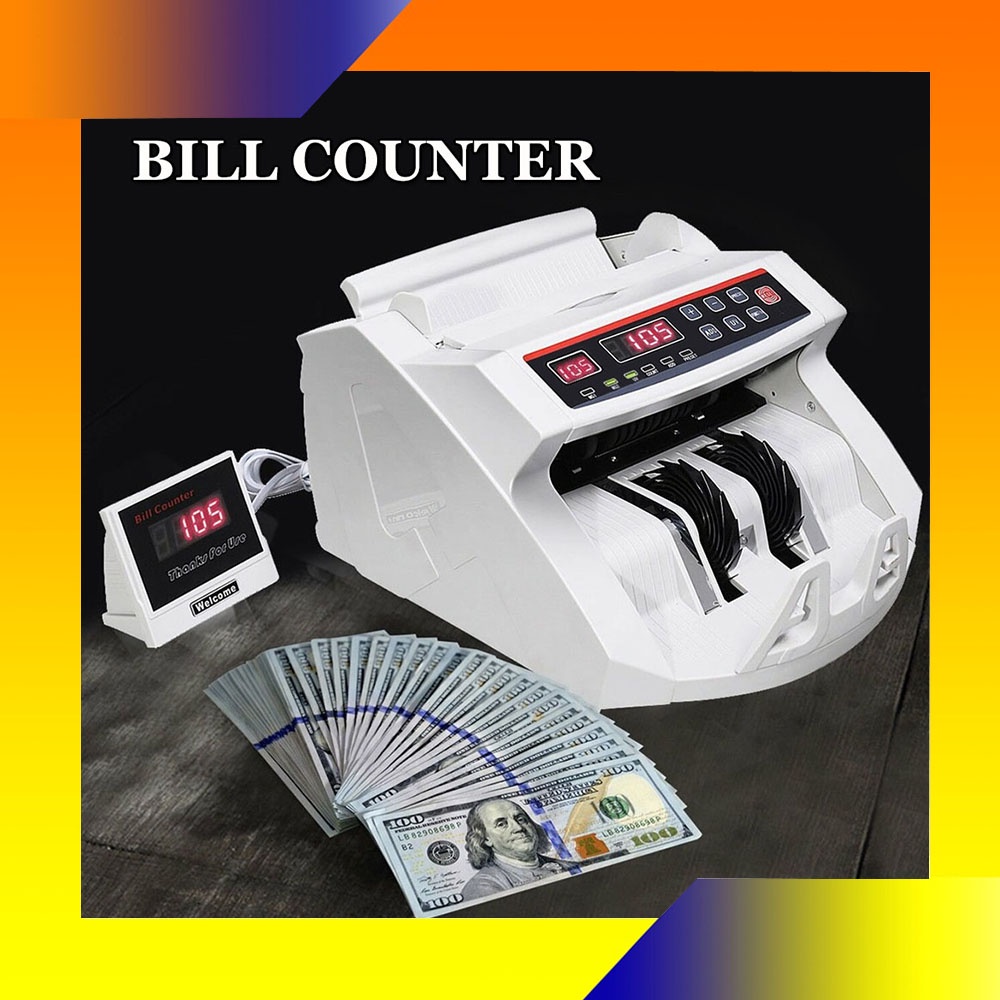 Money Counter machine Bill Counter 2108 UV/MG with Counterfeit Bill Detection Counter Money Cash