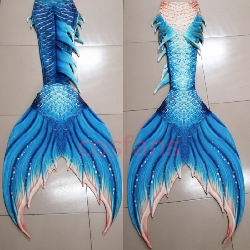 Customized Big Mermaid Tails for Swimming Adults Child Girls Party ...