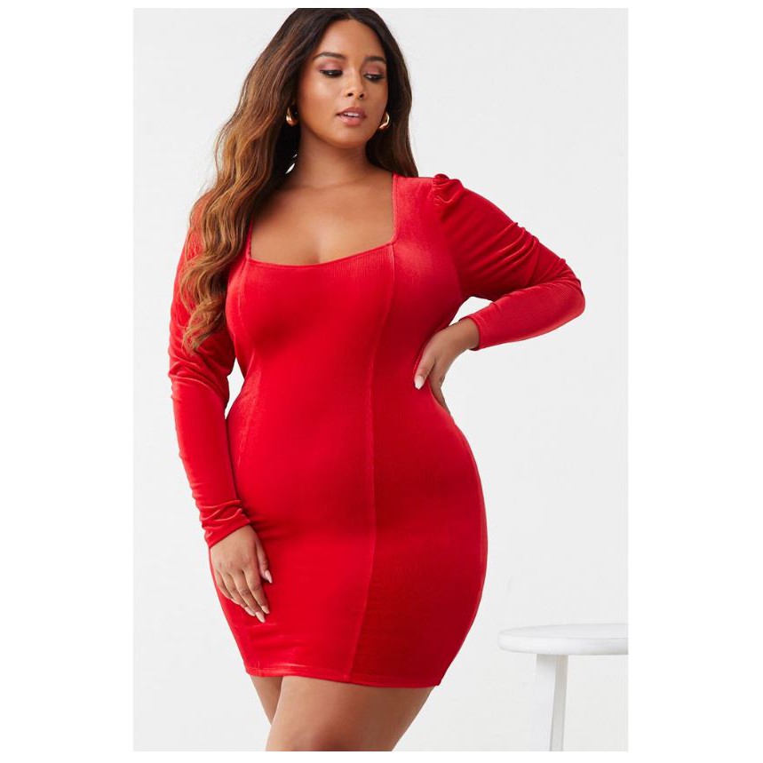 F21 red outlet plus size