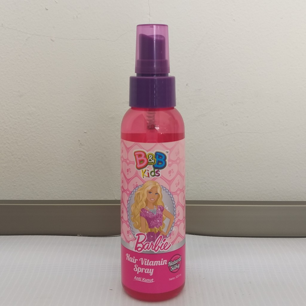 B & B Kids Hair Vitamin Spray Barbie 100ml | Shopee Philippines