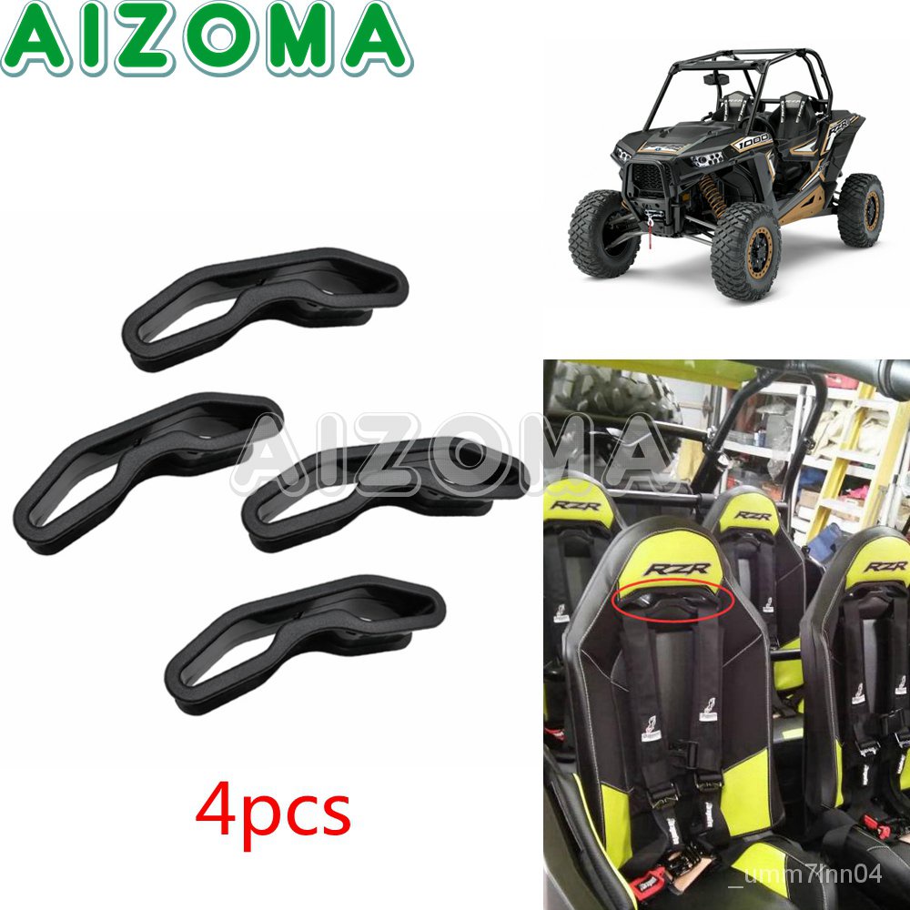 BX4pcs UTV Harness Seat Pass Through Bezel For Polaris RZR XP 1000 4