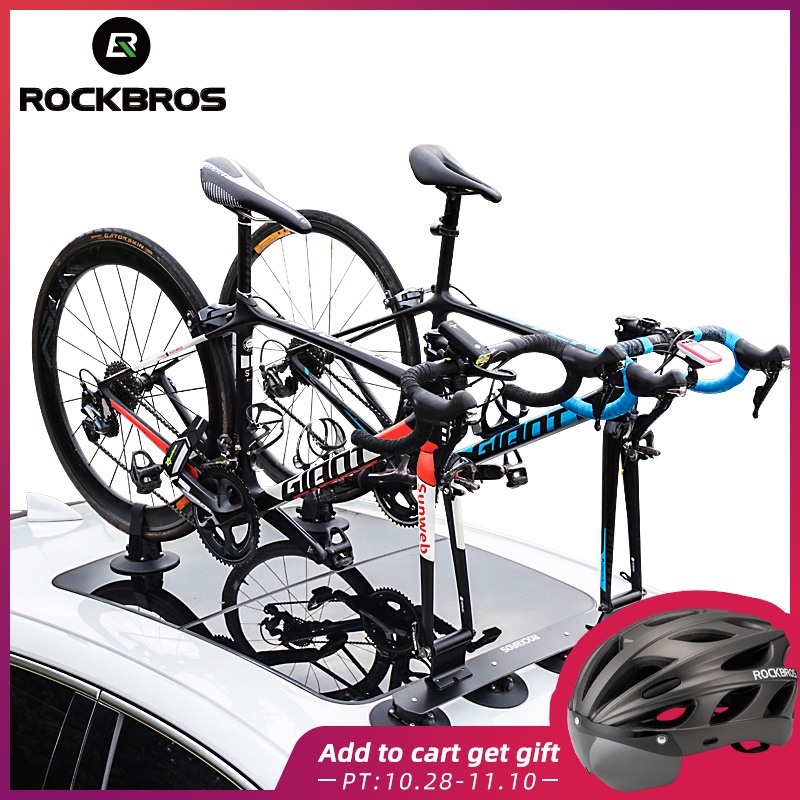 ROCKBROS Bike Bicycle Rack Suction Roof Top Bike Car Racks