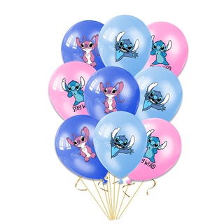 Lilo Stitch Theme Kids Boys Girls Birthday Party Supplies Kit Balloons  Banner Cake Toppers Decors Set
