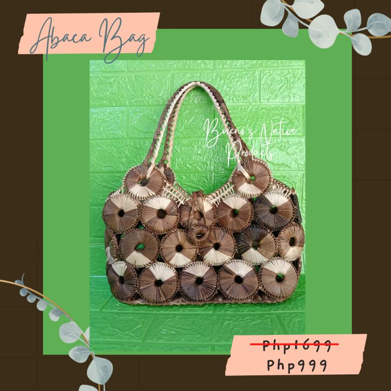 Native Abaca Bags Made in Bicol Shopee Philippines
