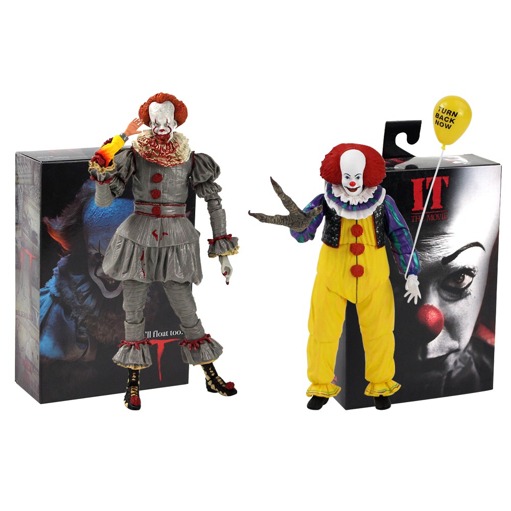 Stephen King S It Pennywise The Clown It Movie Horror Dolls Pvc Pennywise Neca Action Figure