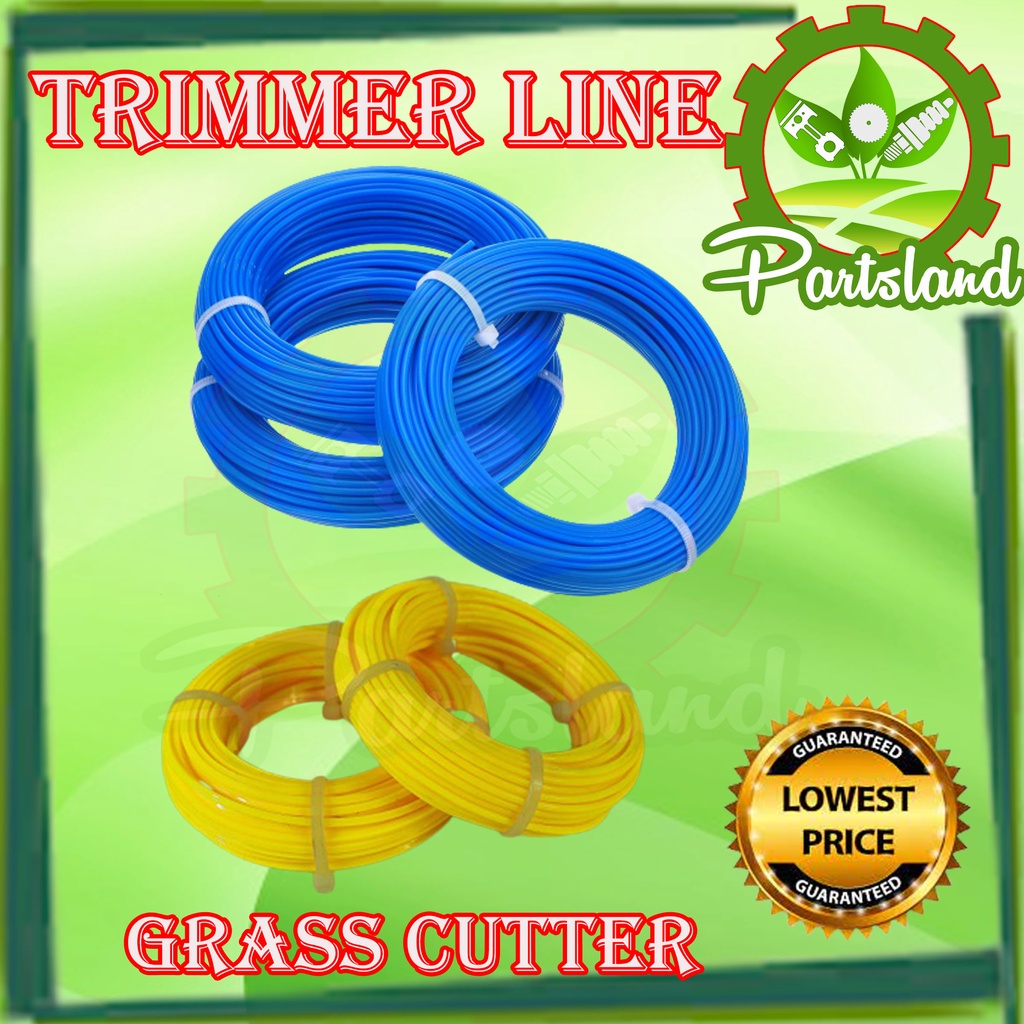 Trimmer Line For Grass Cutter available color Blue | Shopee Philippines