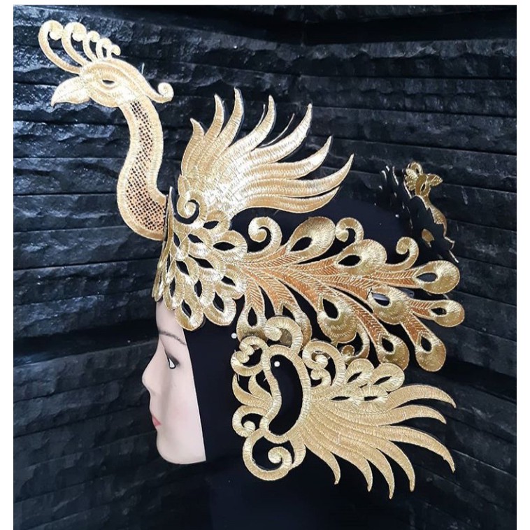 Peacock siger / siger embroidered lace | Shopee Philippines