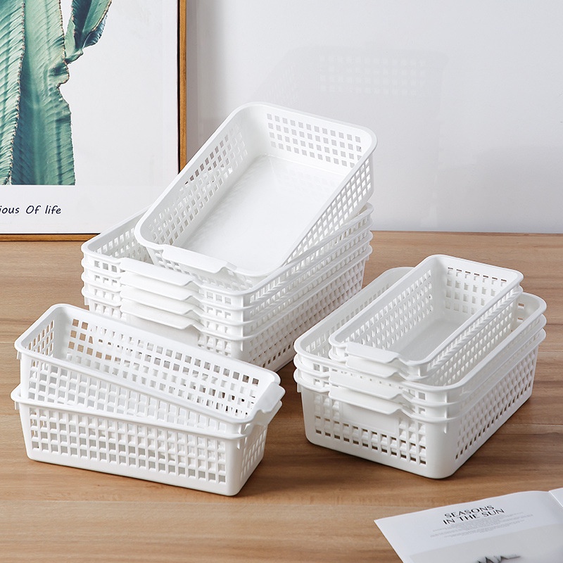 Desktop Storage Basket Snack Toys Sundries Storage Box Bathroom Storage