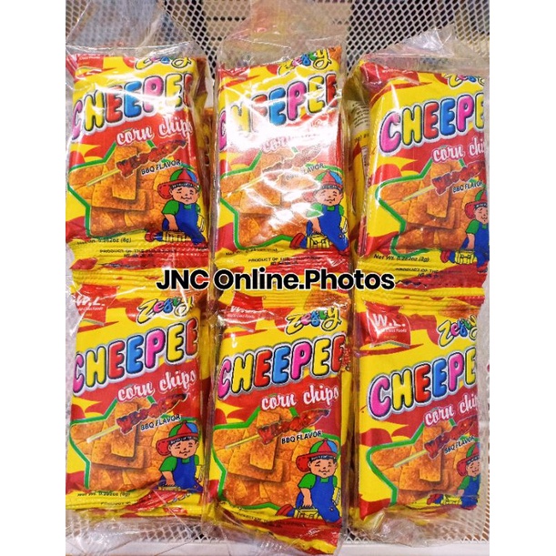 Cheepee BBQ Corn Chips 8g x 12s | Shopee Philippines