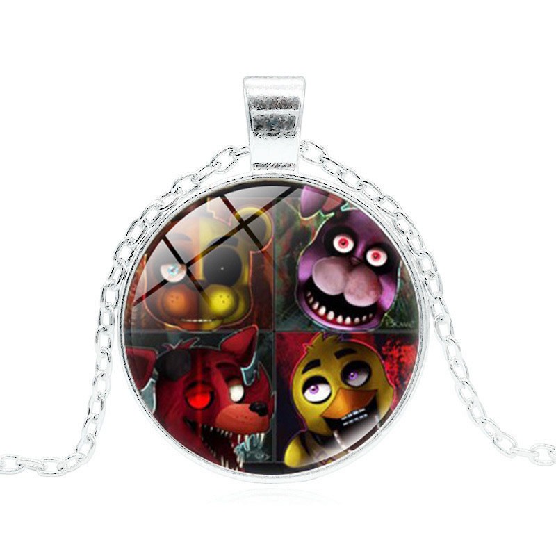 Anime Five Nights At Freddy Keychains Alloy Freddy Fazbear Bear Foxy ...