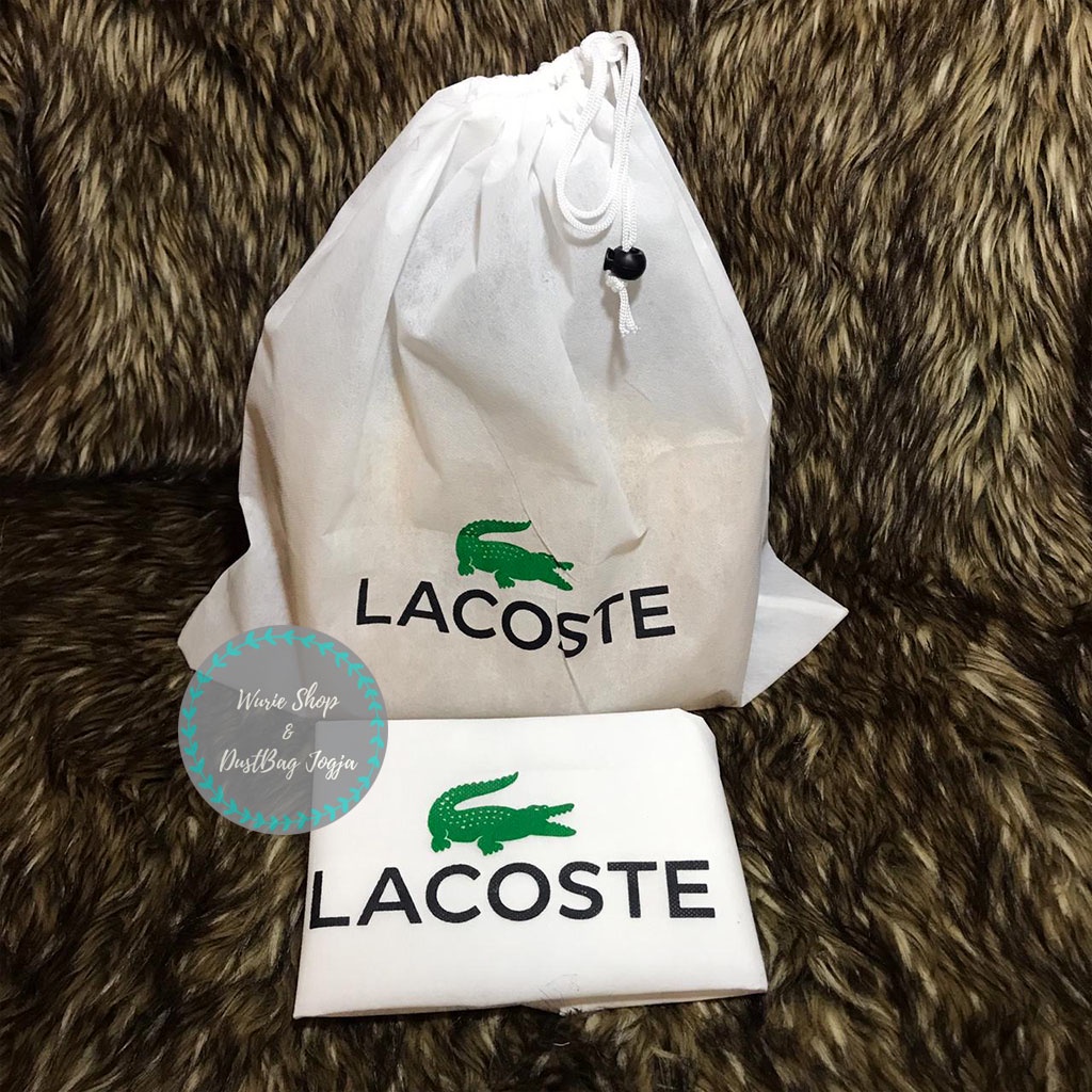 Lacoste drawstring clearance bag