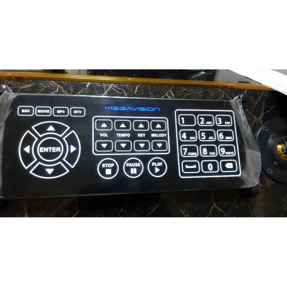 Megavision Touch Panel Remote Keypad Plug and Play (Compatible for new ...