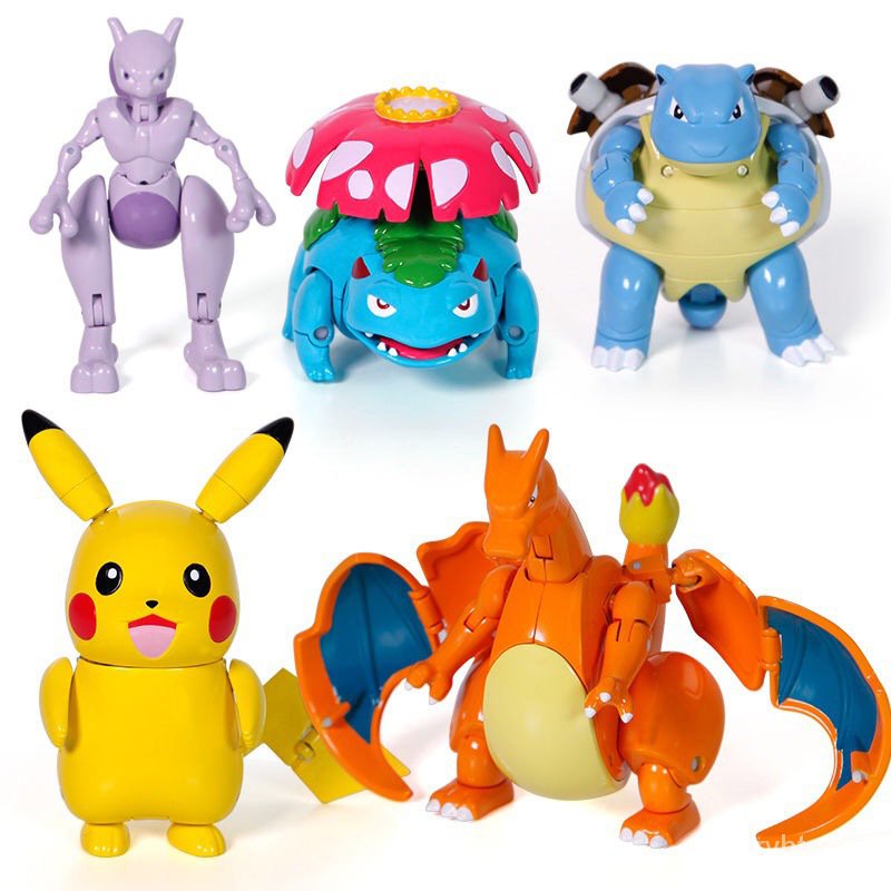 Pokemon Original Figures Ball Variant Toys Model Pikachu Charizard ...