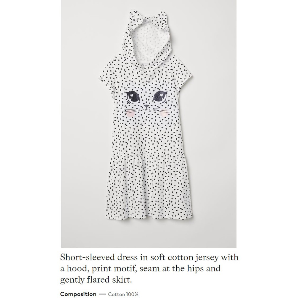 Authentic H&M Kids Girls Dress 2-10 Years Old