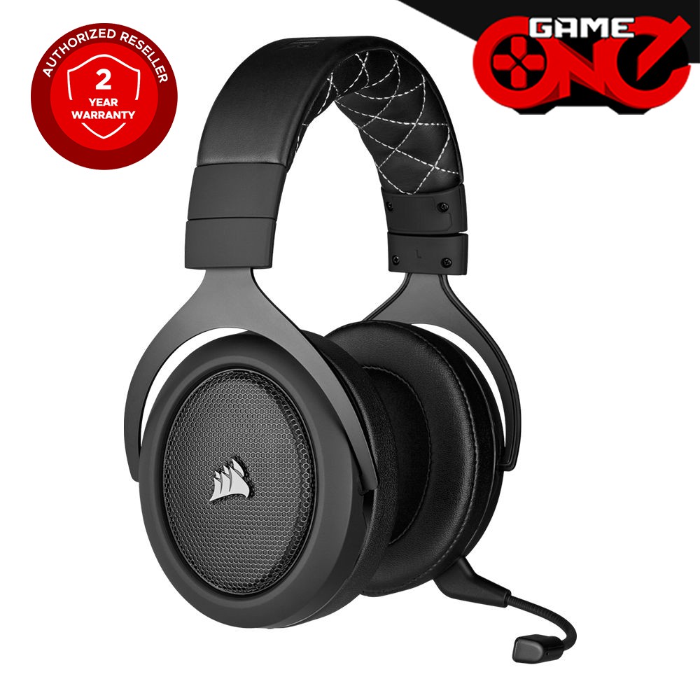 Corsair Hs70 Pro Wireless Gaming Headset Carbon Steel Corsair HS70