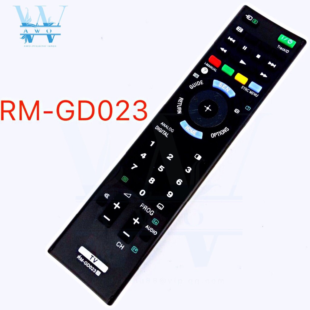 Replacement Remote Control For Sony LCD TV – RM-GD030 / GD031 / RM-GD032 – Fits KDL-50W800B – Unbranded