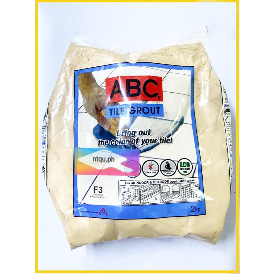 ABC Tile Grout 2kg/pack (Available in different colors) | Shopee ...