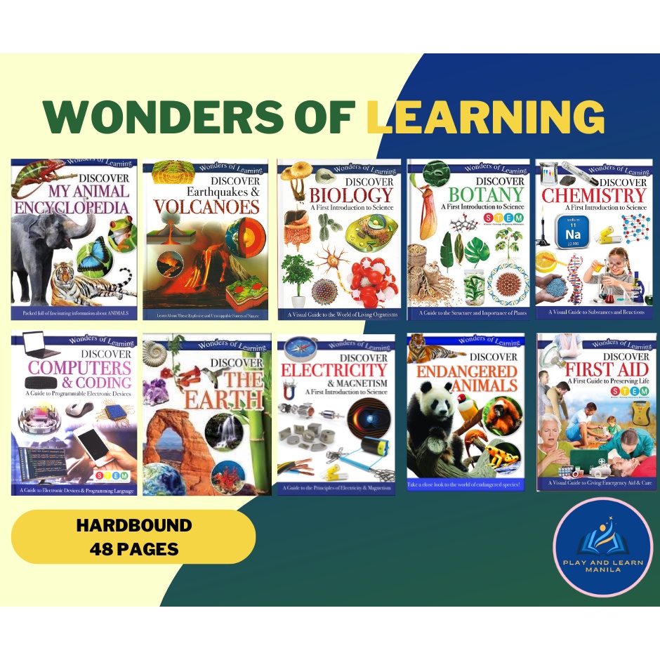 Wonders of Learning Reference Books Set 1 | Shopee Philippines