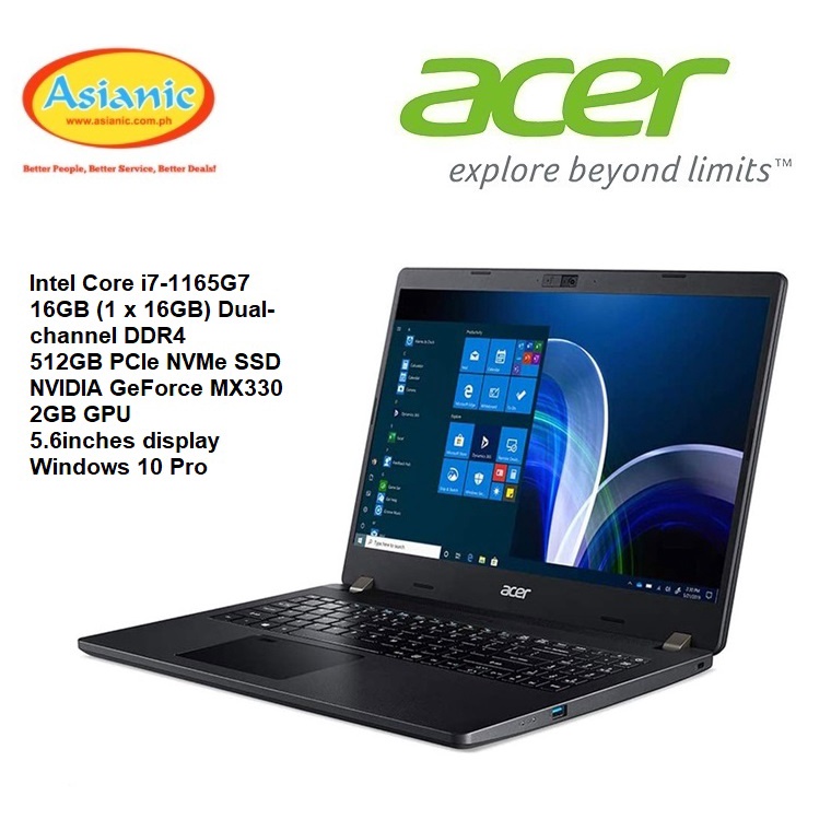 Acer Travelmate P21553G706W 15.6in FHD IPS