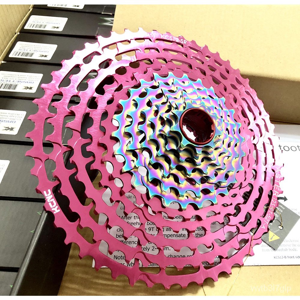 KCNC 12 Speed Road Cassette 9-42T， XG-1290 compatible， XDR hub