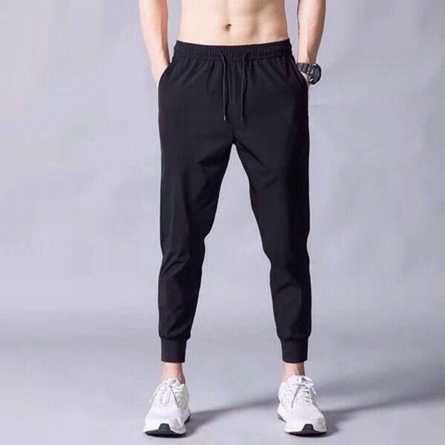 Mens Plain jogger pants makapal tela/unisex | Shopee Philippines