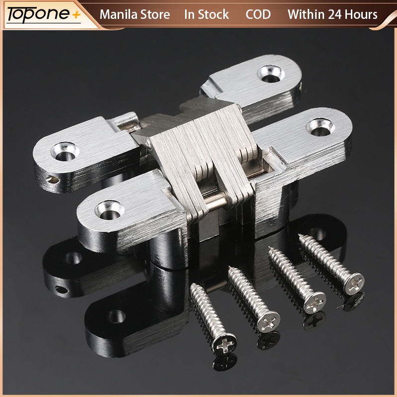 Hidden Concealed Cross Hinge Invisible Hinge For Door 13x60mm 19x95mm Furniture