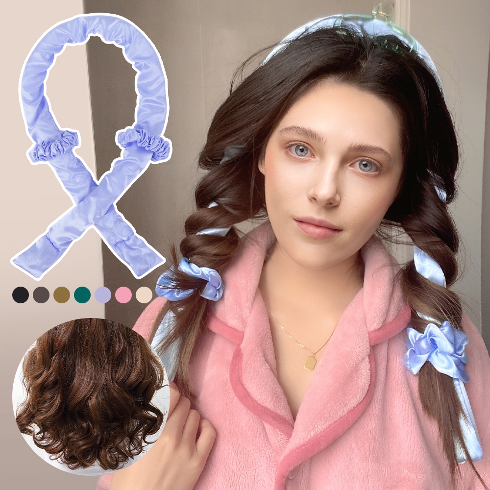 DIY Hair Styling Heatless Foam Stick / Big Wave Heatless Curling Rod