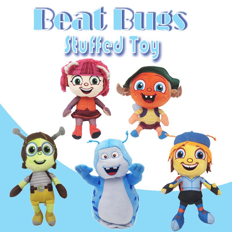 Plush High Quality Beat Bugs Doll Ideal For Kids To Cuddle And Stress ...