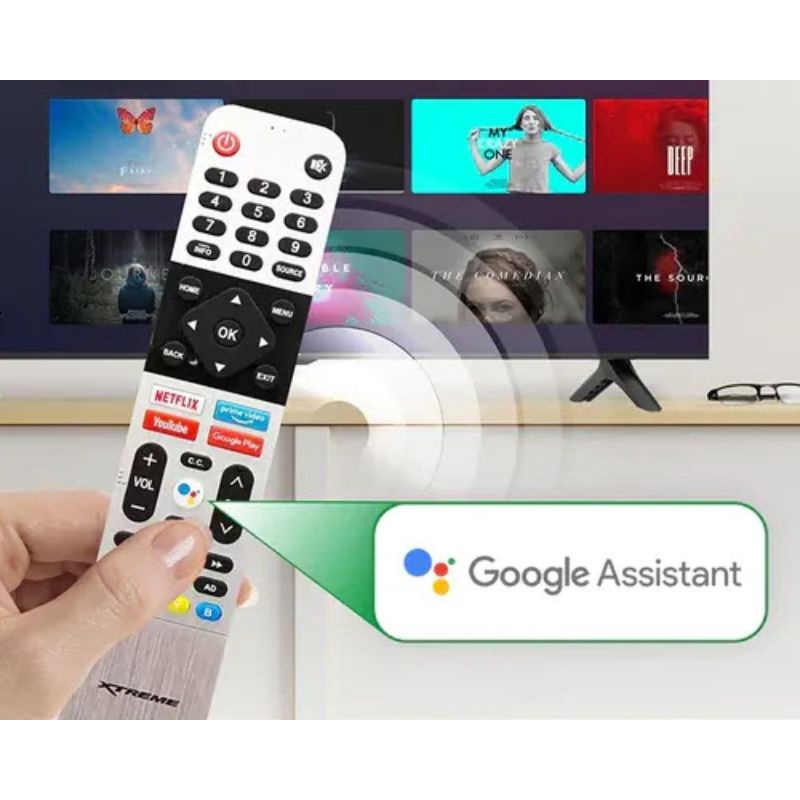 Xtreme Android TV Remote Control (Exclusive Remote for 5 models only