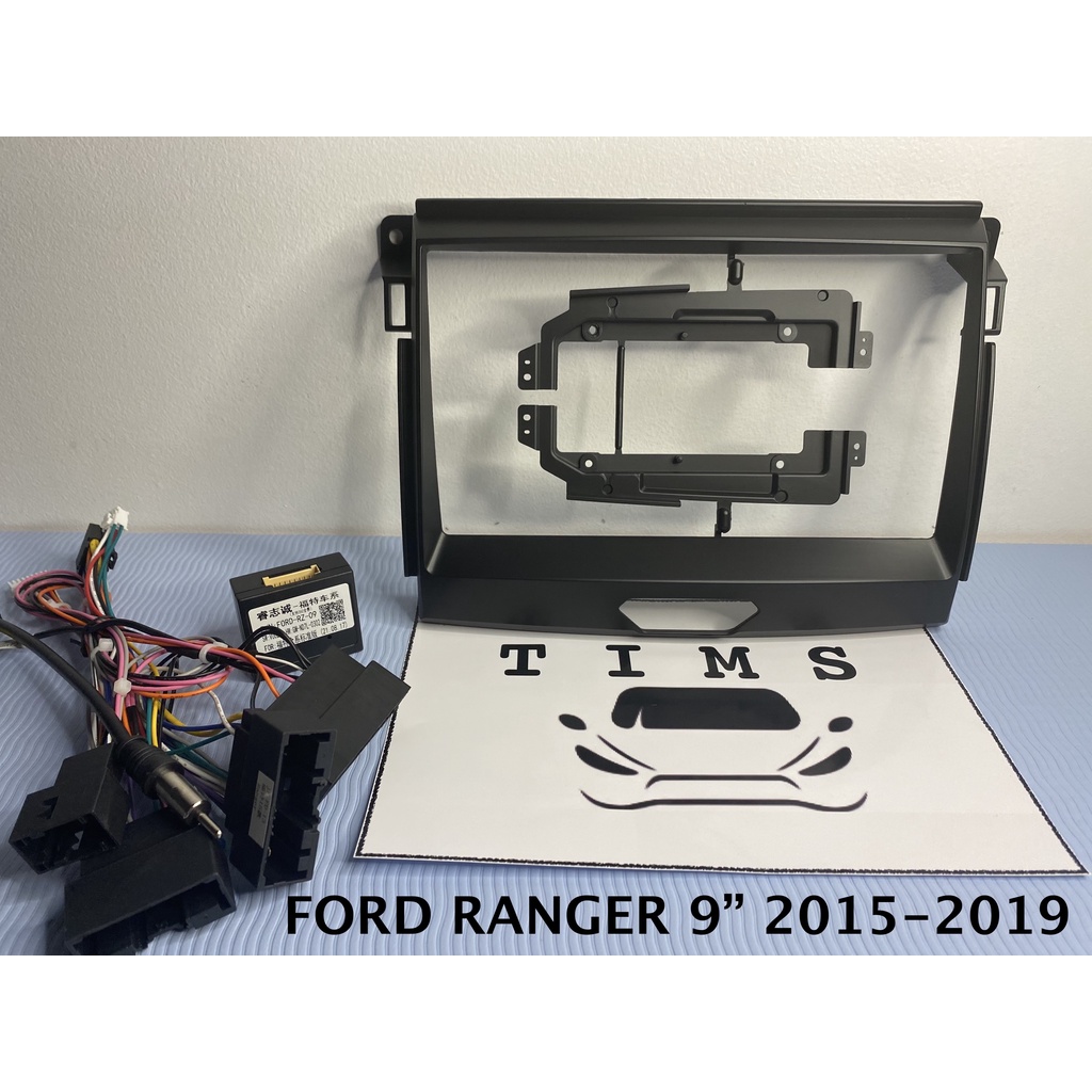 Android Stereo Frame Panel FORD RANGER EVEREST 2015 2016 2017 2018 2019 ...