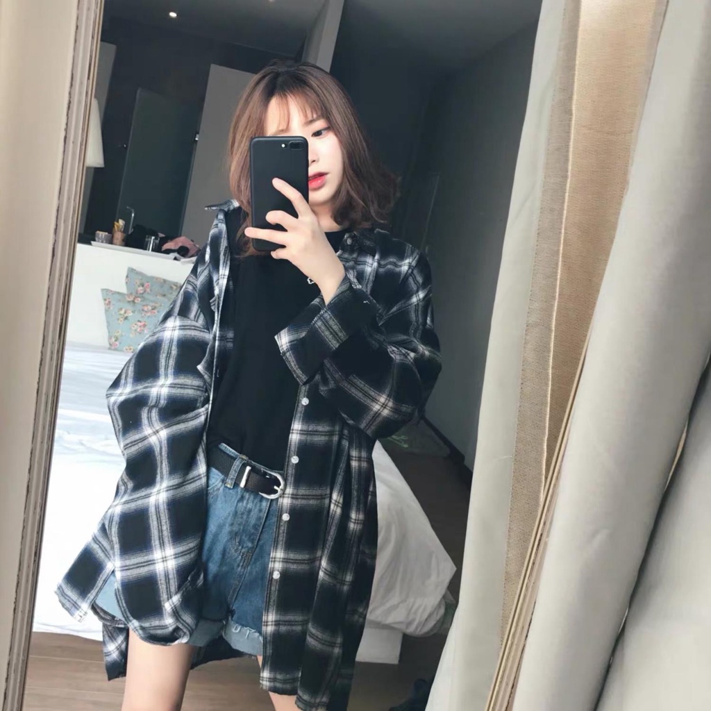 Oversized shirt outfit korean online