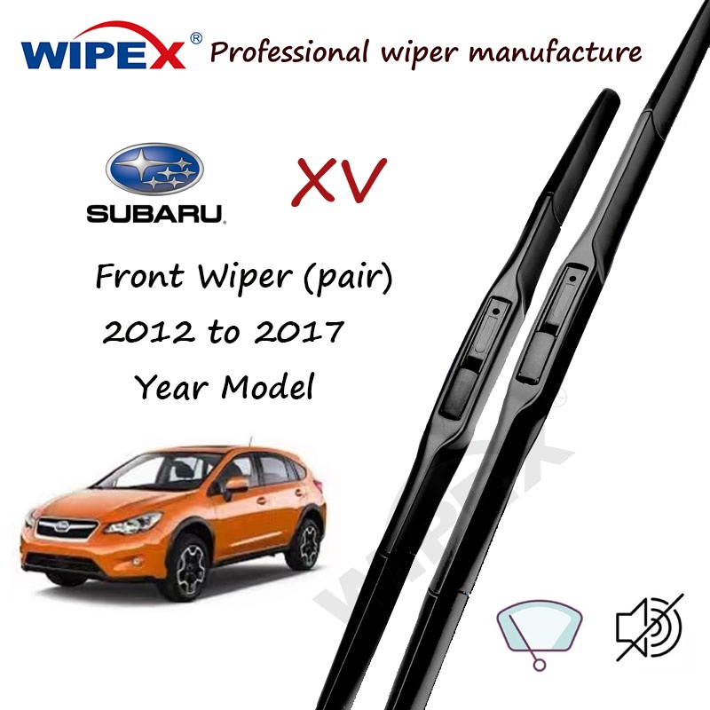 for 2012 to 2017 Subaru XV Front Wiper Blade 16+26 Set/Pair XV Car