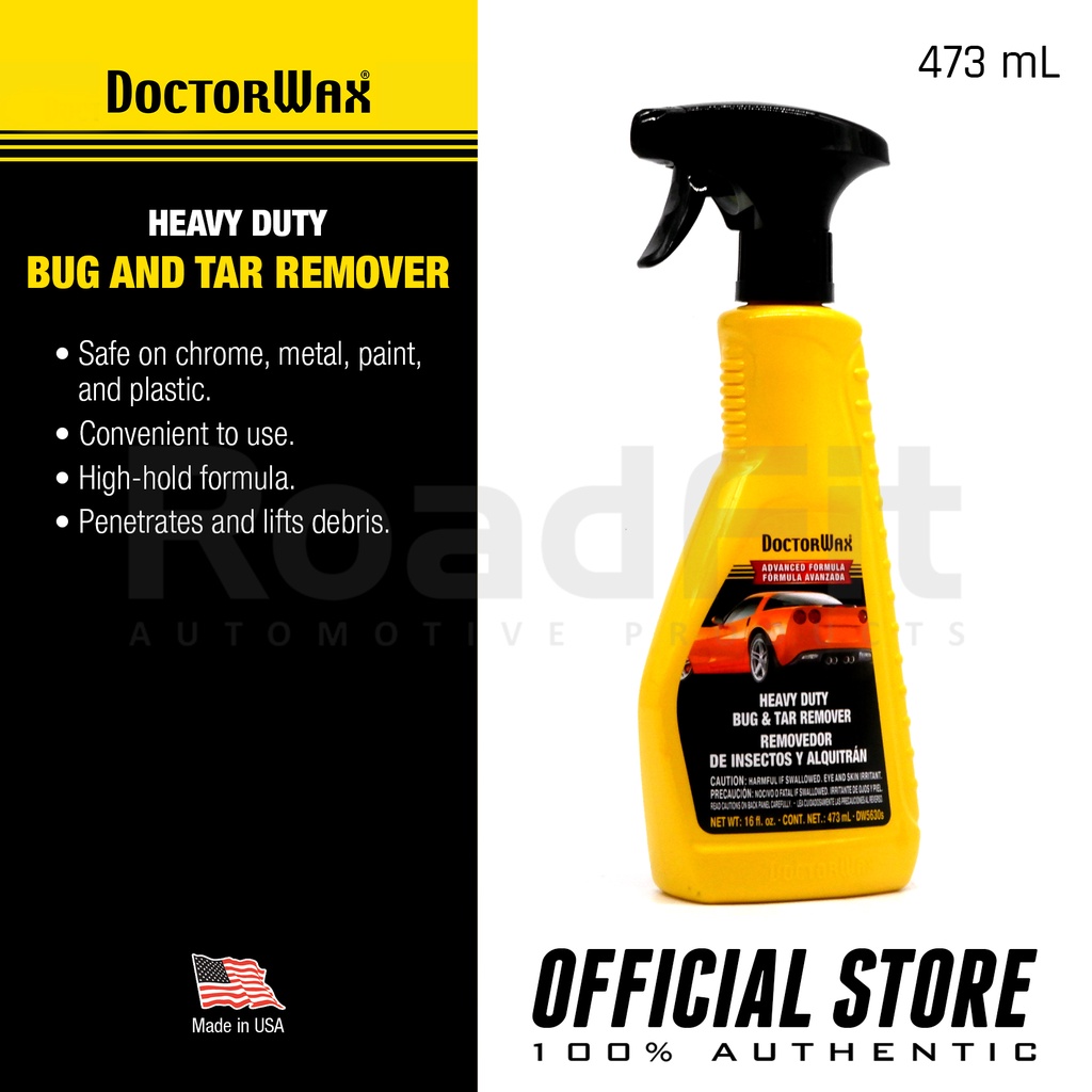 DoctorWax Heavy Duty Bug & Tar Remover 16FL. OZ/473ml DW5630S Doctor