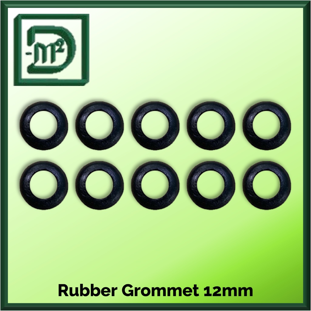 Rubber Grommet 12mm (10pcs) Shopee Philippines