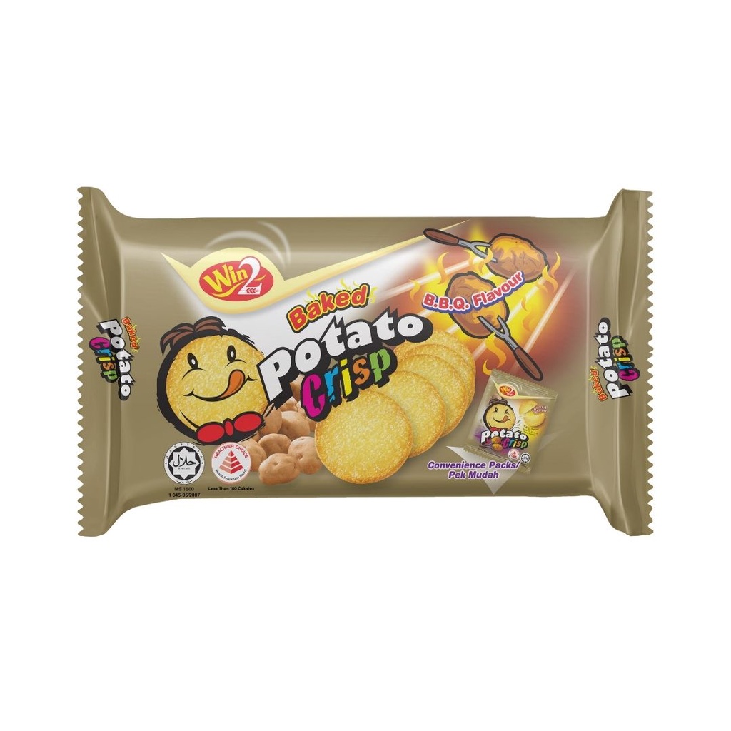 Win2 Potato Crisp Crackers (Tomato)(Vegetable)(BBQ)(Sour Cream)(Sweet ...