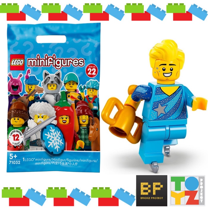 Lego 71032 Minifigure CMF Series 22 Figure Skating Champion BP
