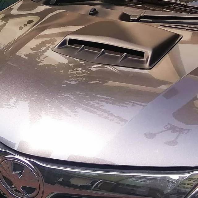 Air flow turbo hood scoop universal airflow decorative air intake
