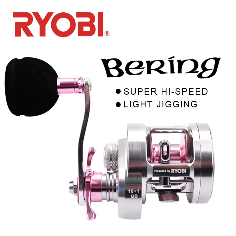 RYOBI RANMI SLOW JIGGING Fishing Reel 10+1BB Gear Ratio 6.8:1 Max Drag ...