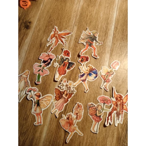 Vintage fairy sticker collection 24pcs | Shopee Philippines