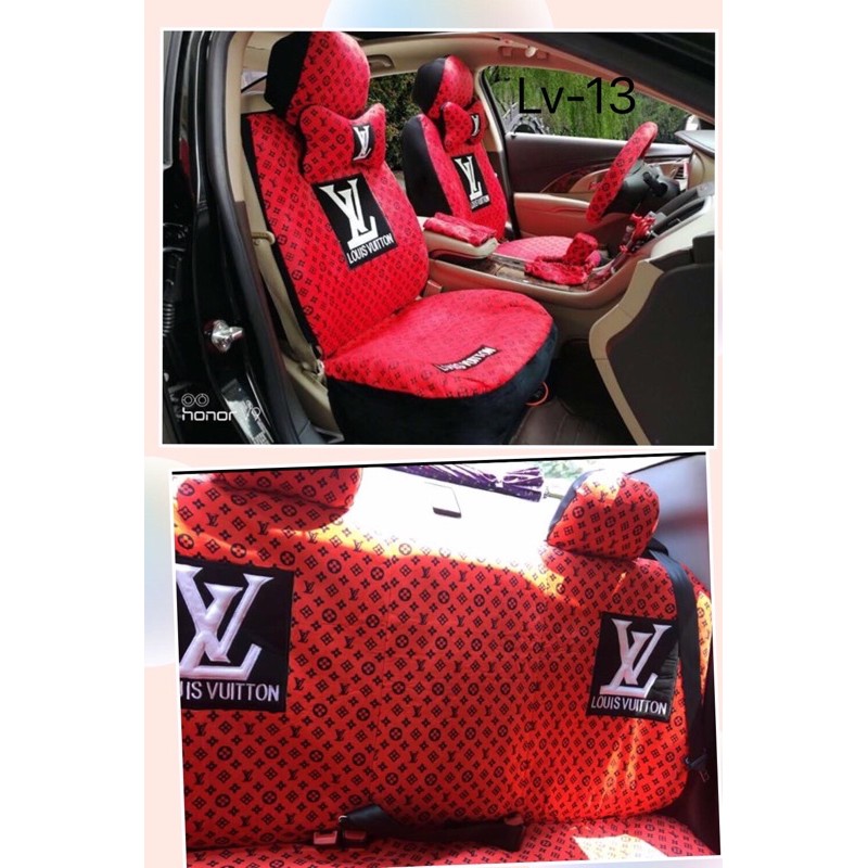 LV Car seat cover 18 in 1, Car Parts & Accessories on Carousell