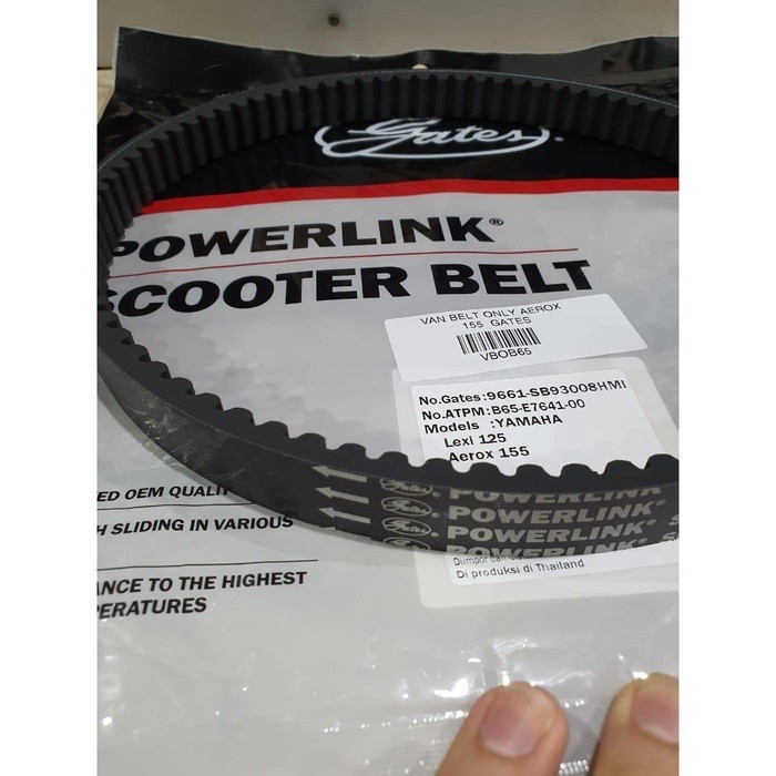 Van BELT YAMAHA AEROX ORIGINAL GATES LEXI (Code A 002) Shopee Philippines