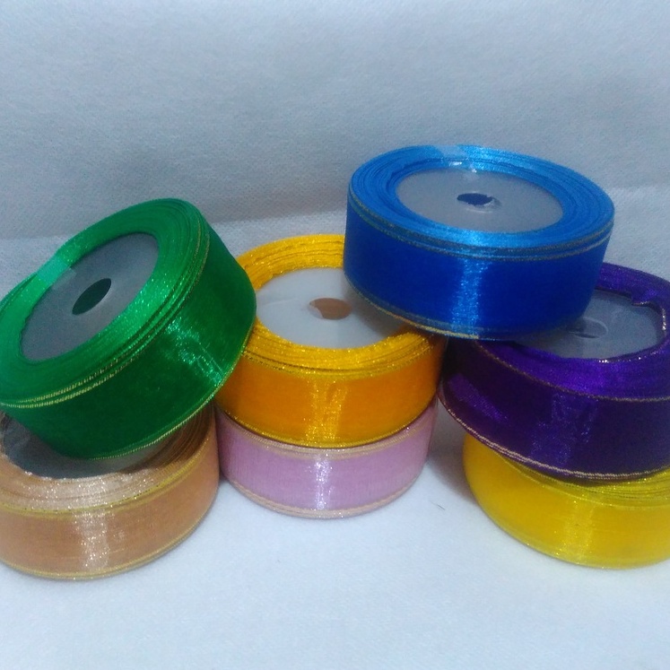 1 inch/2.5Cm Trim Ribbon Per Roll | Shopee Philippines