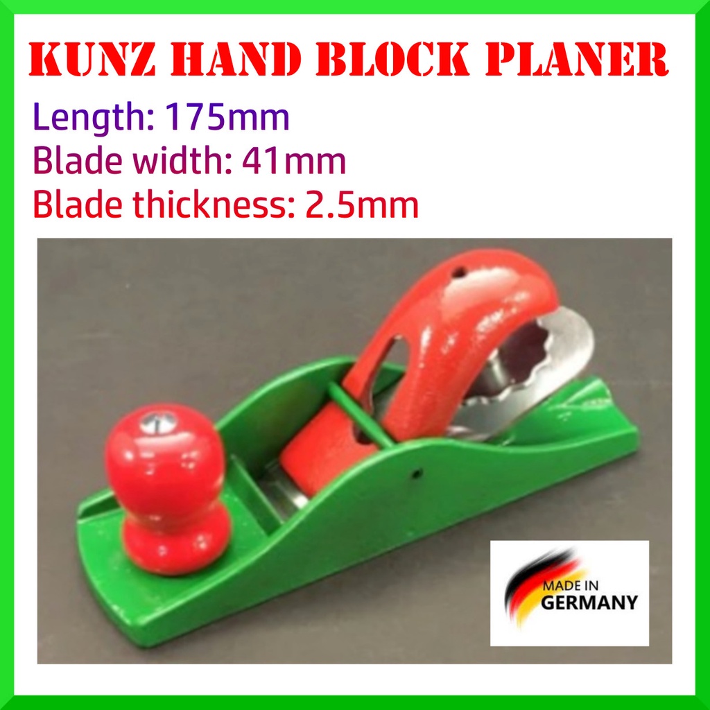 Kunz Hand Block Planer Block Plane Made in Germany | Shopee Philippines