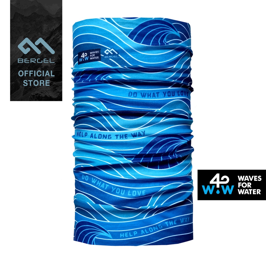 Bergel Make Waves Multifunctional Headwear Waves for Water Local ...