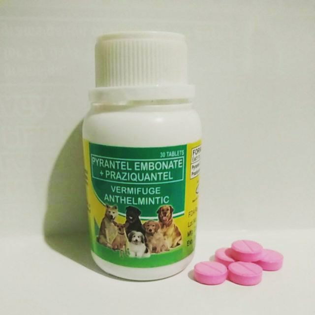 Pyrantel Pet Dewormer (Adult) per TABLET | Shopee Philippines