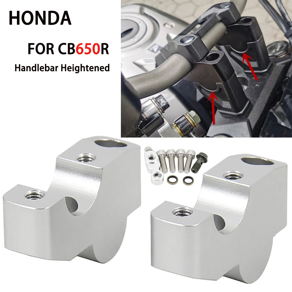 For Honda CB650R CB 650R 2019 2020 Extension Adapter Handlebar Riser