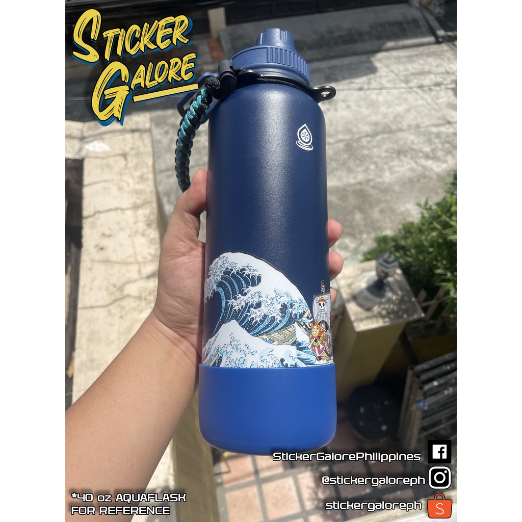ONE PIECE AQUAFLASK INFINITY STICKER (WATERPROOF AND SCRATCH PROOF